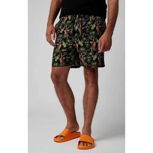 NEW STONE ROSE tigers swim shorts in black